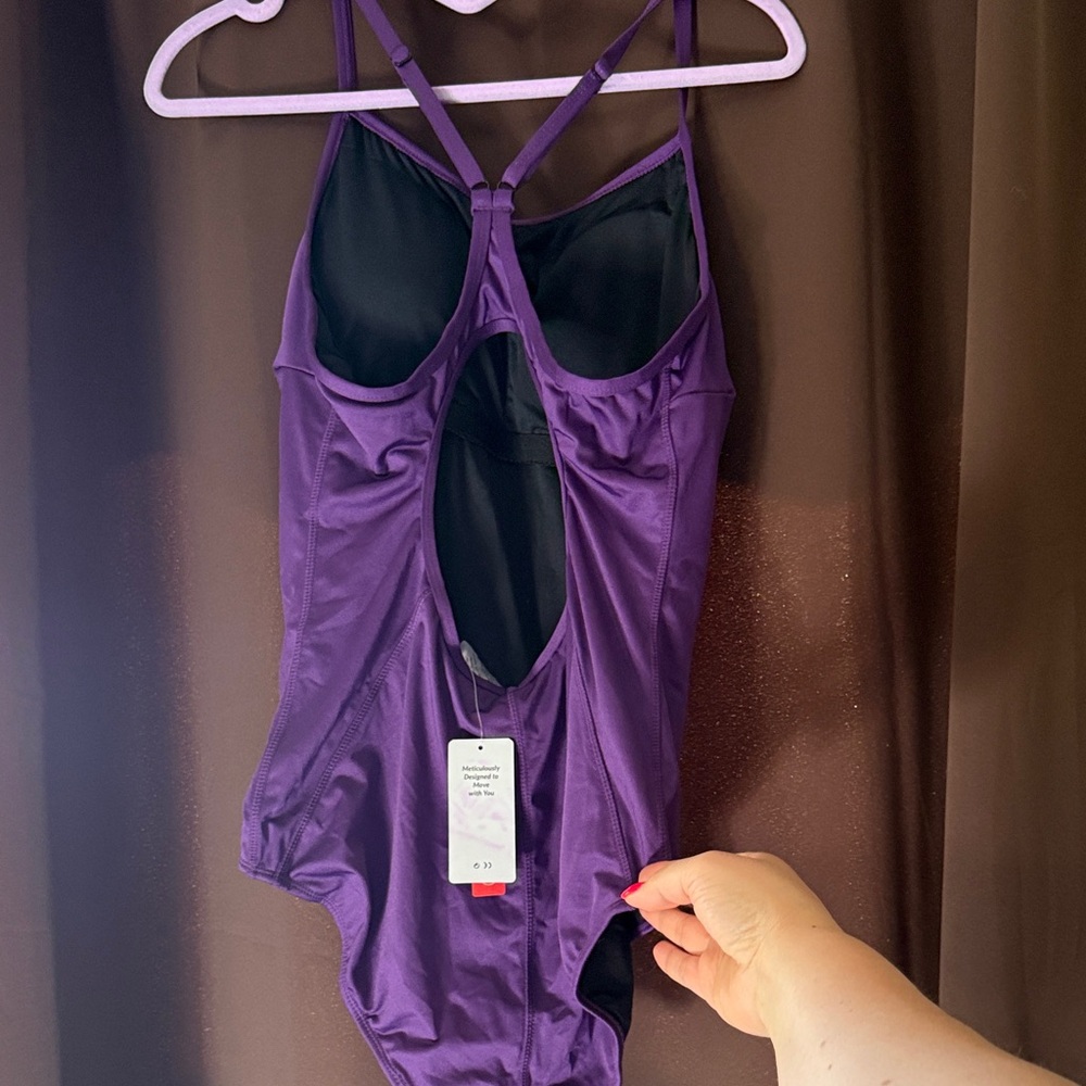 BALEAF Padded Royal Purple UPF50+ Swimsuit size 38 - Picture 3 of 7